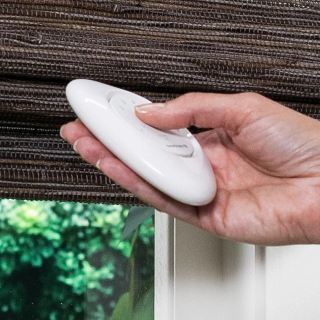 Provenance Woven Wood Shades Smart Automated